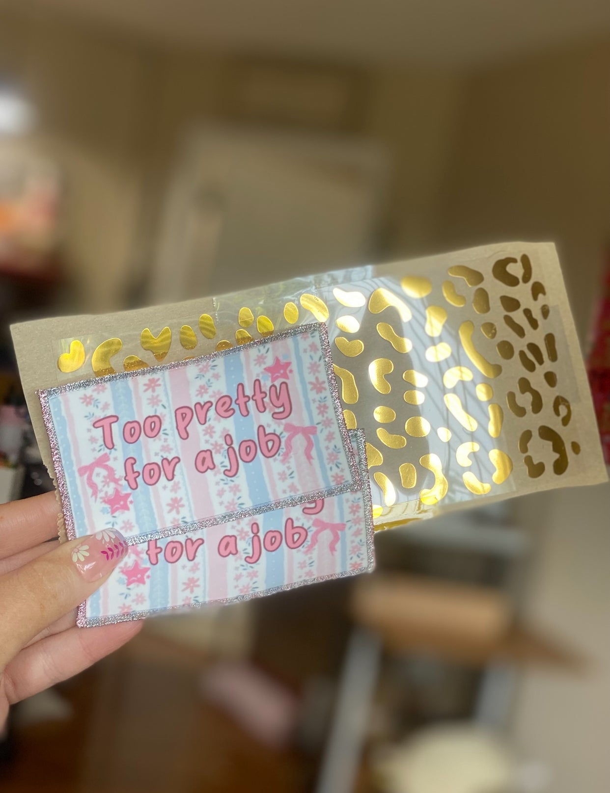 Cheetah Hat Transfers