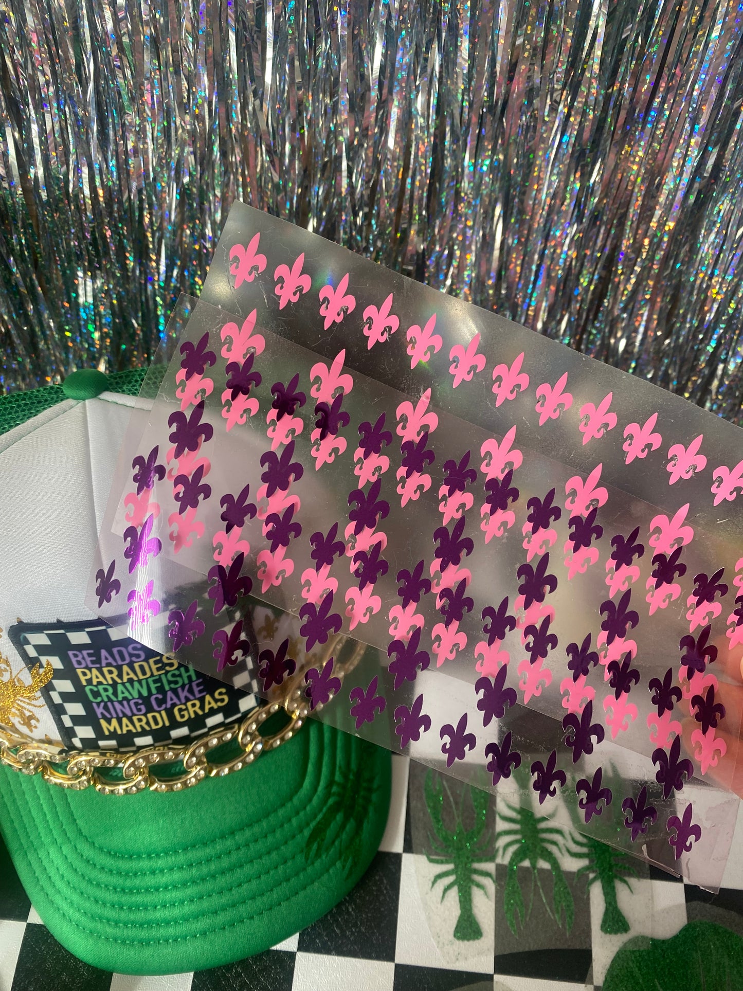 Mardi Gras’s Hat Transfer