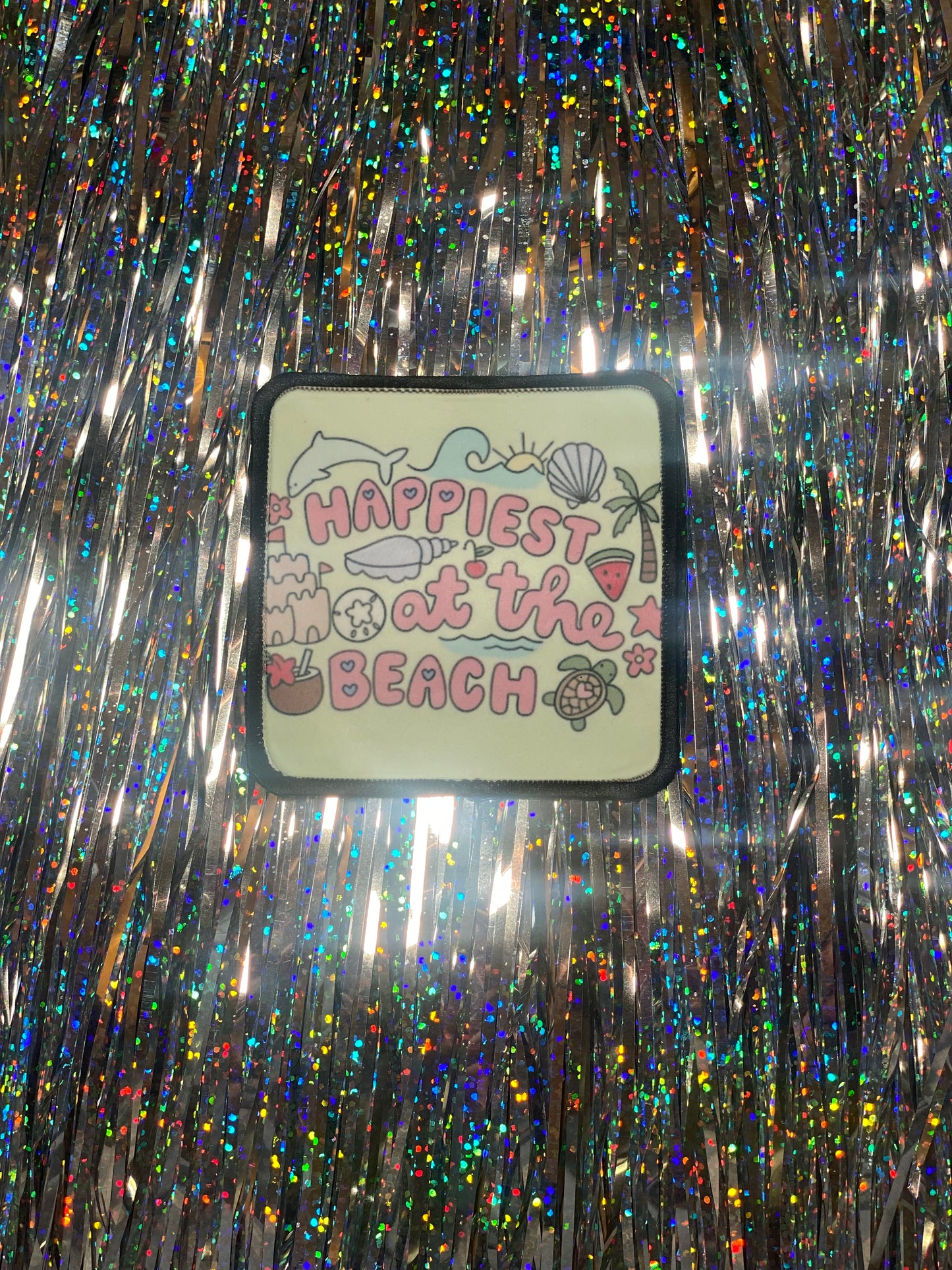 Happiest at the beach Patch