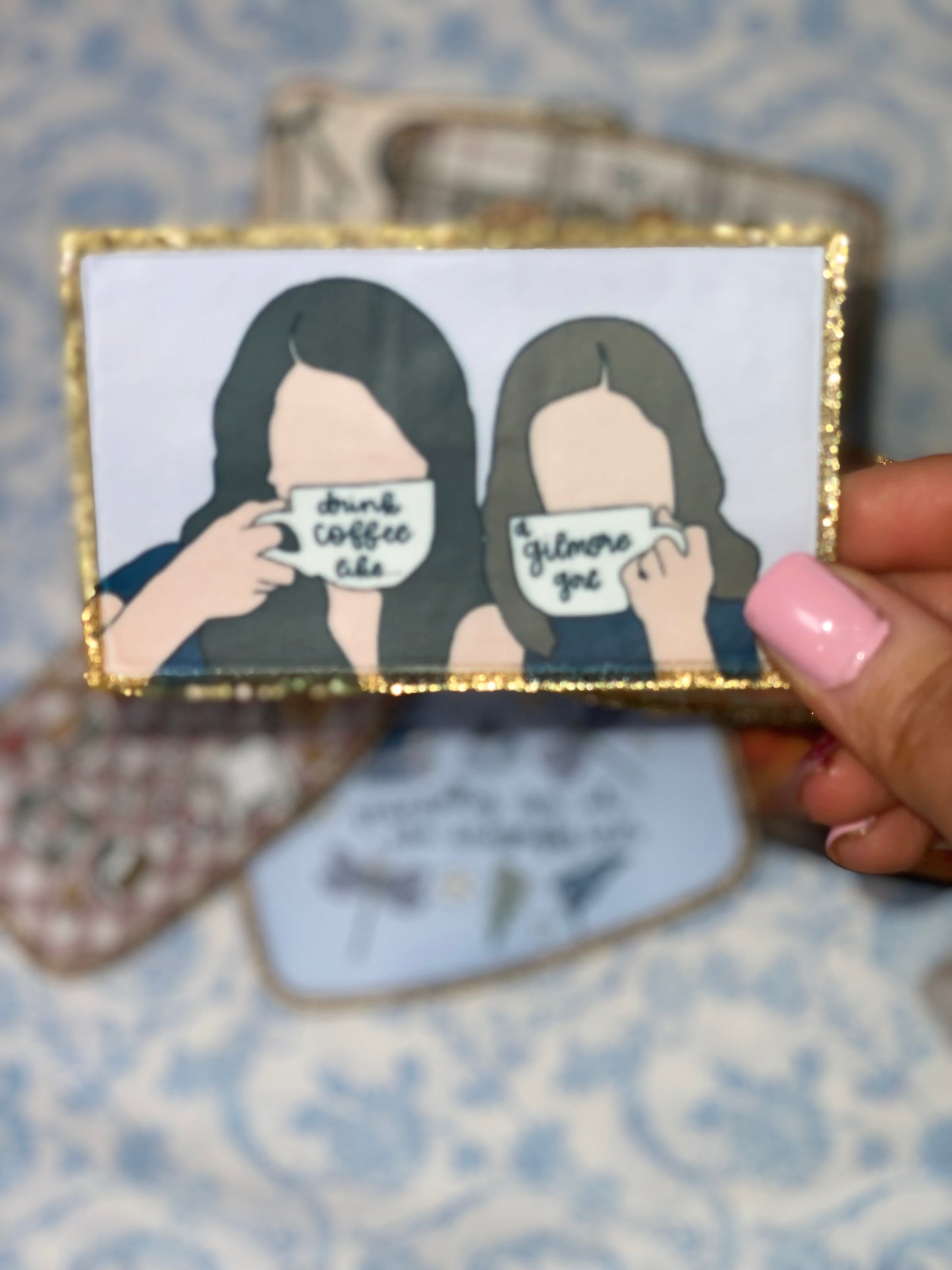 Drink coffee like Patch