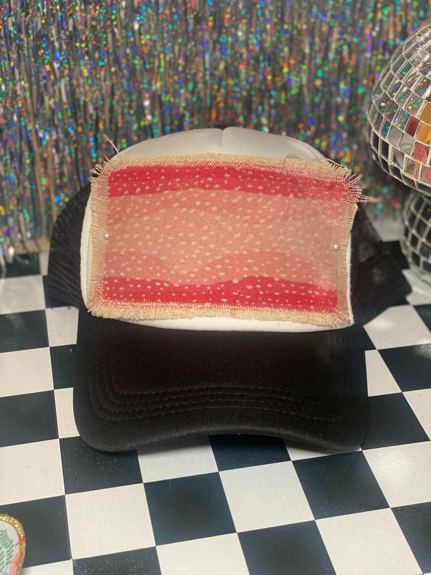 Pink XL Fabric Patch