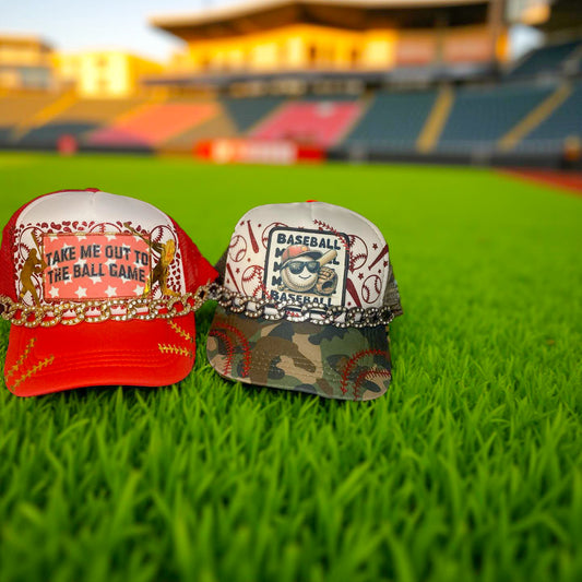 Baseball Completed Hat!