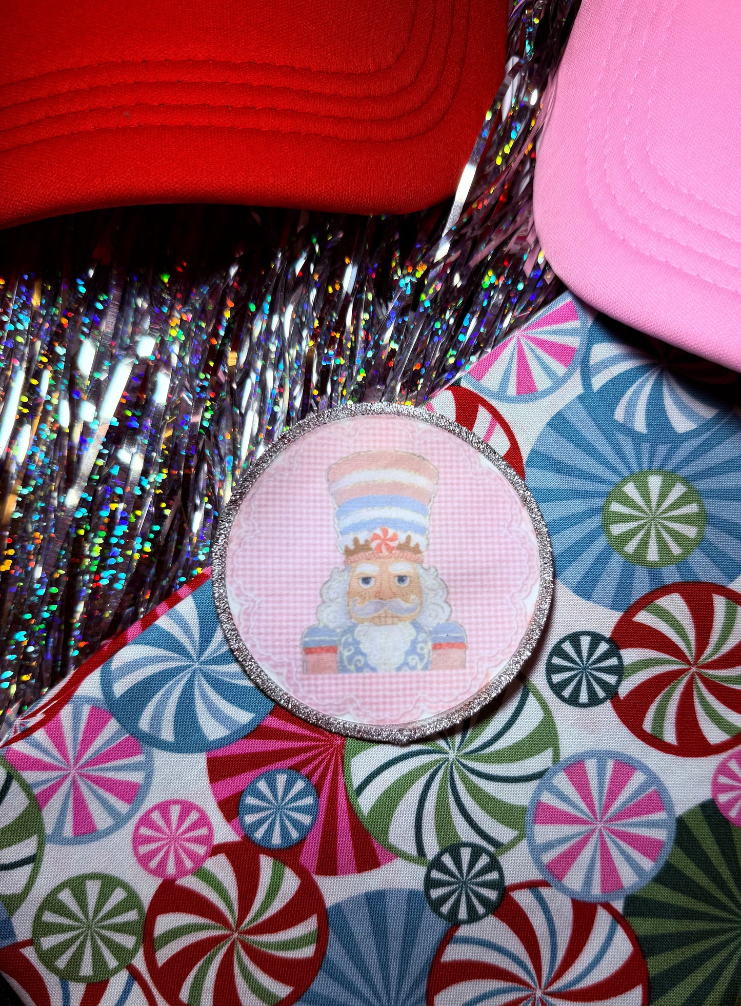 Pastel Nutcracker Round Patch
