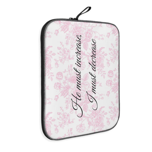 Pink Toile Tablet Sleeve