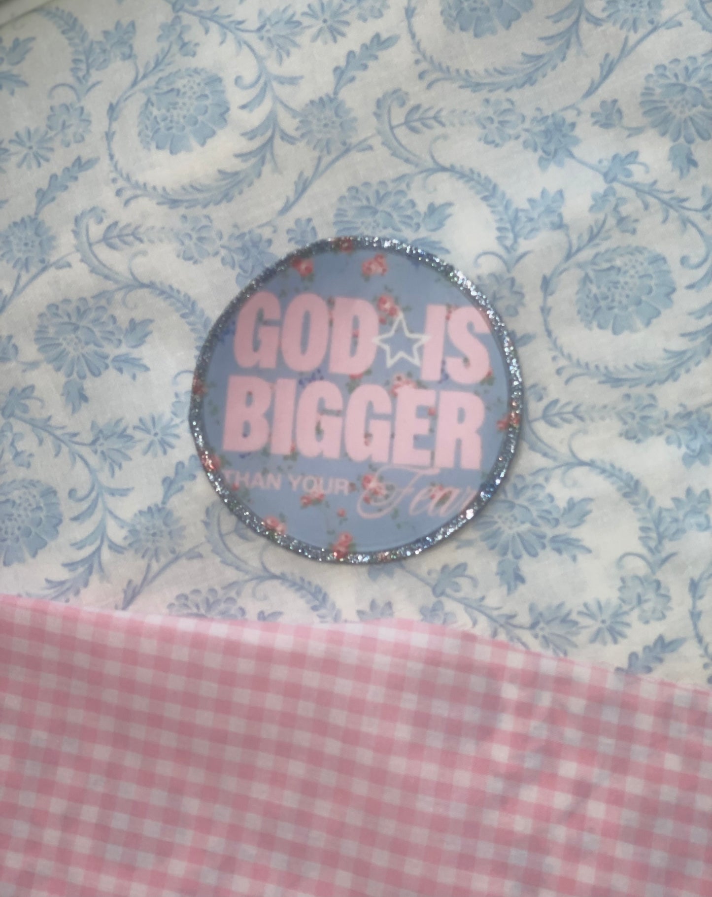 God is bigger Patch