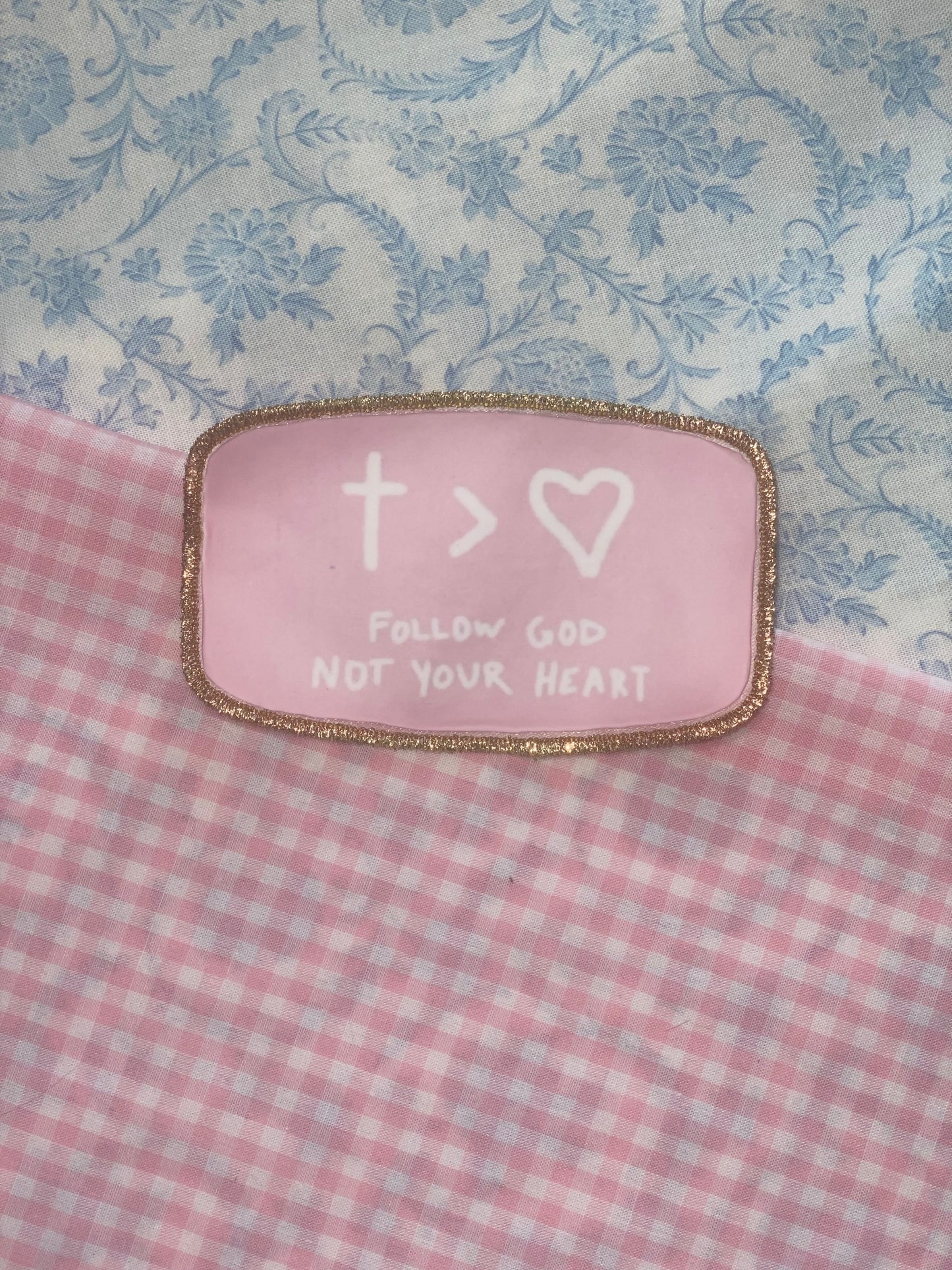 Follow Christ Patch