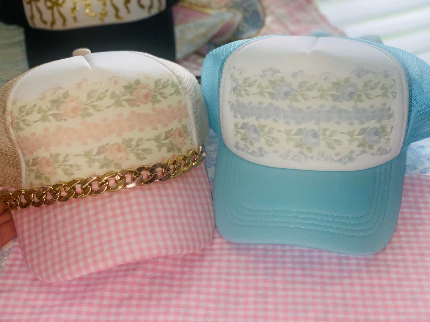 Gracefully Coquette Sublimation Hat Transfer