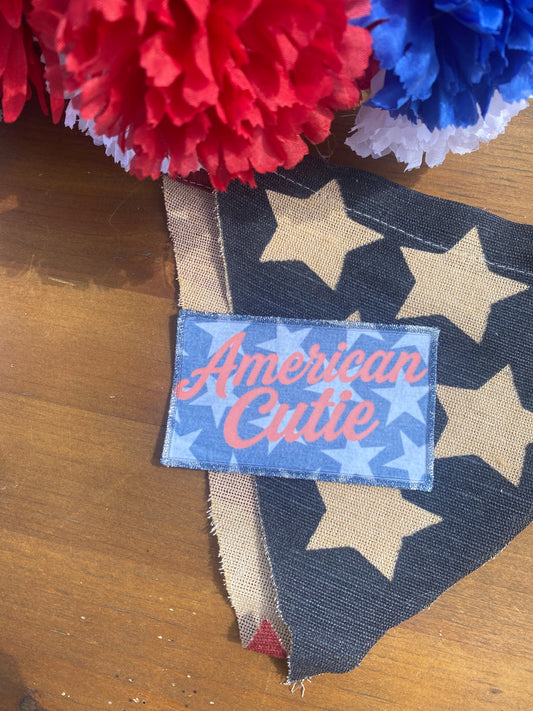 American Cutie ~ Premium Patch