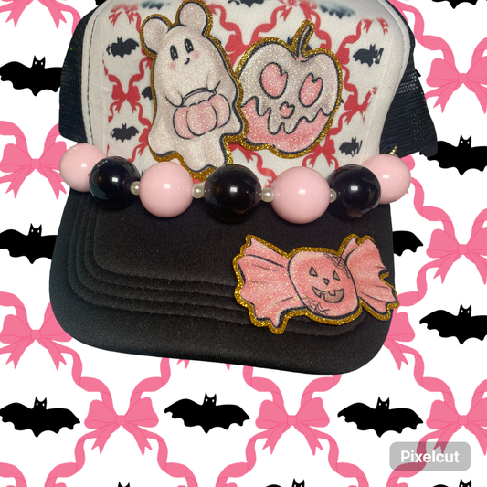 Pink Halloween Complete hat