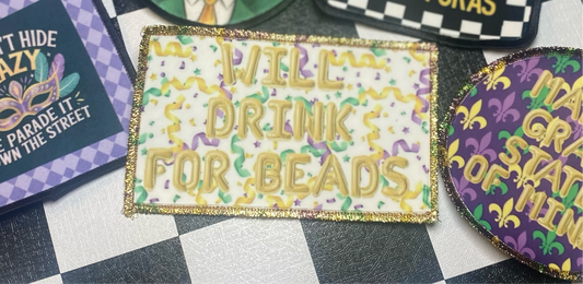Will drink for beads ~  premium patch